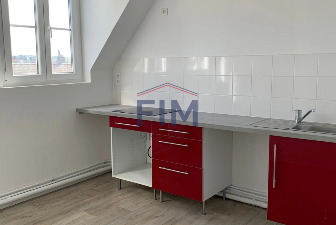 À vendre : Appartement F3 rénové à Dieppe - 65 m² 