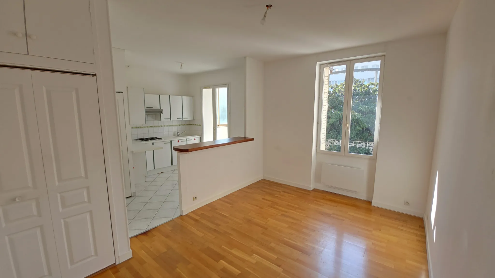 Appartement lumineux 2 pièces à Villeurbanne près du métro Gratte-Ciel 