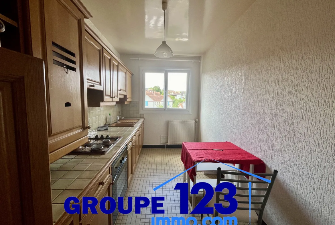 Appartement lumineux de 3 pièces à Auxerre - 68,73 m² 