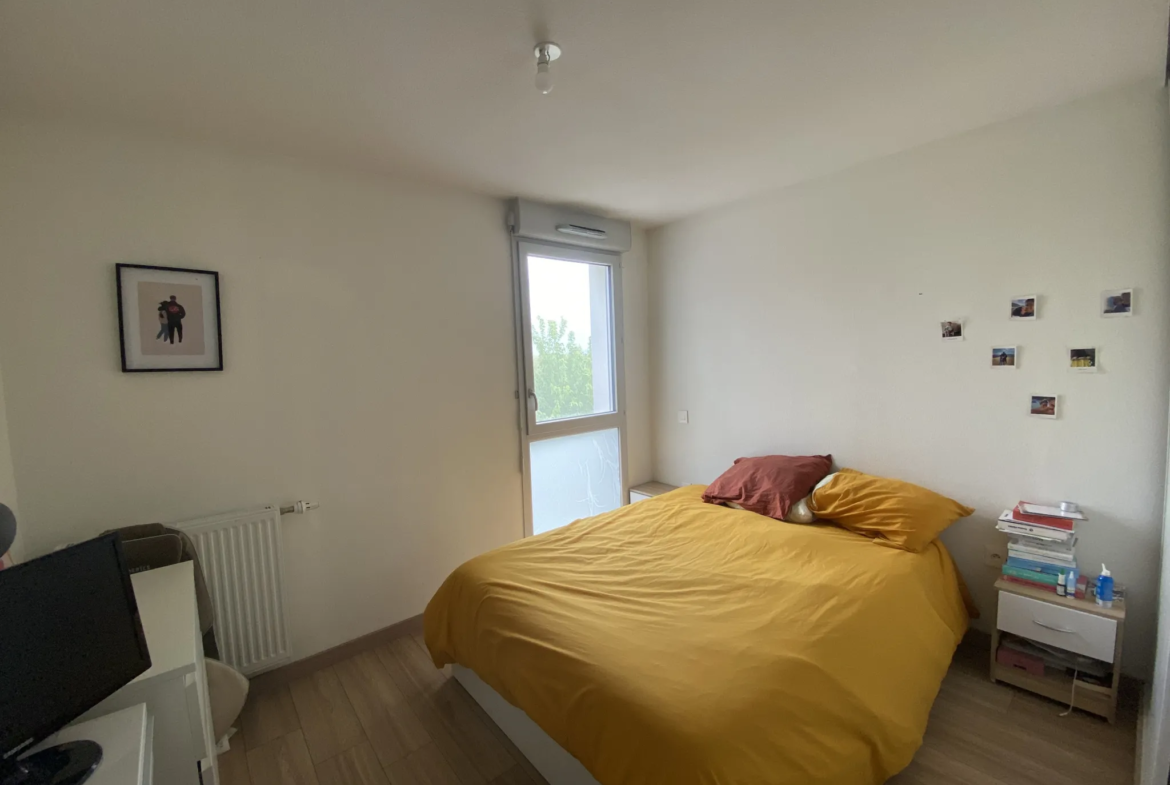 Appartement T2 43m² avec balcon et parking à Tournefeuille 