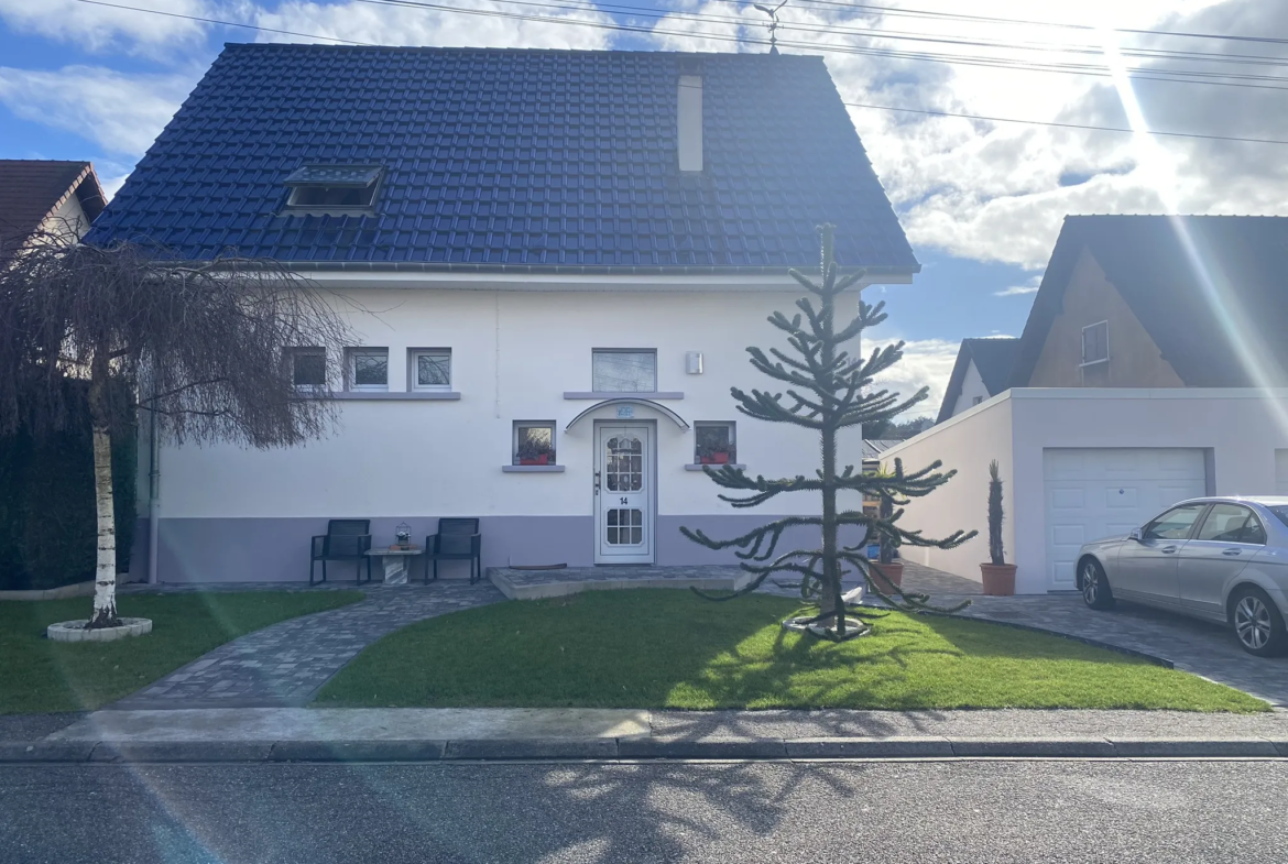 Belle maison individuelle à vendre à Diesen, 4 chambres, jardin et terrasse 