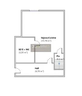 À vendre : Appartement T3 en duplex + Studio rénové à Sollies Pont 