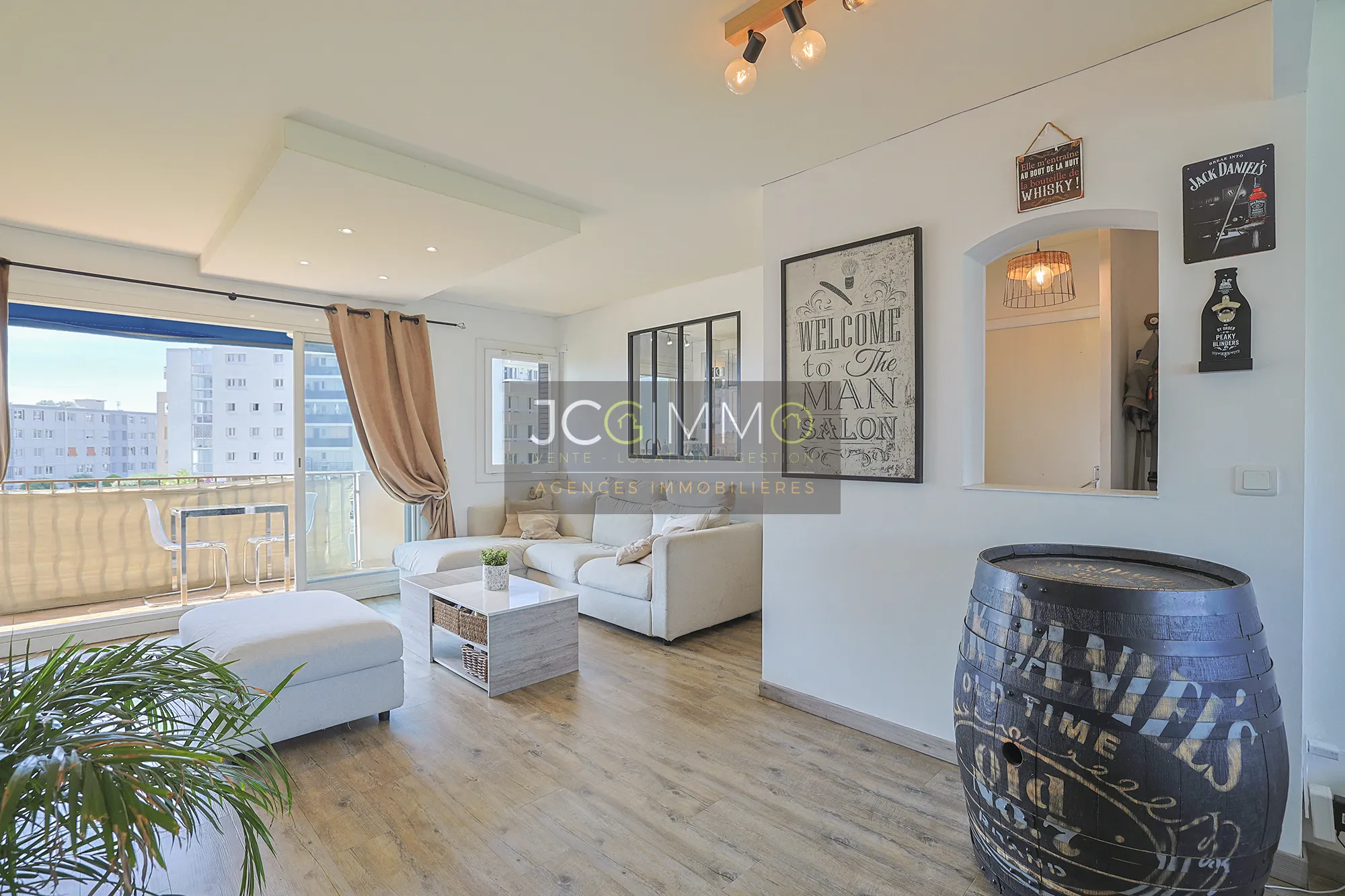 Appartement T3 rénové à La Garde - 67,95 m² avec terrasse et cave 