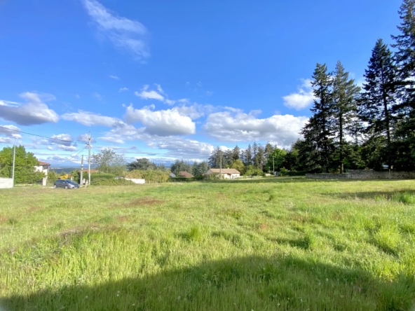 Terrain à bâtir de 1145 m² avec vue dégagée à Annonay