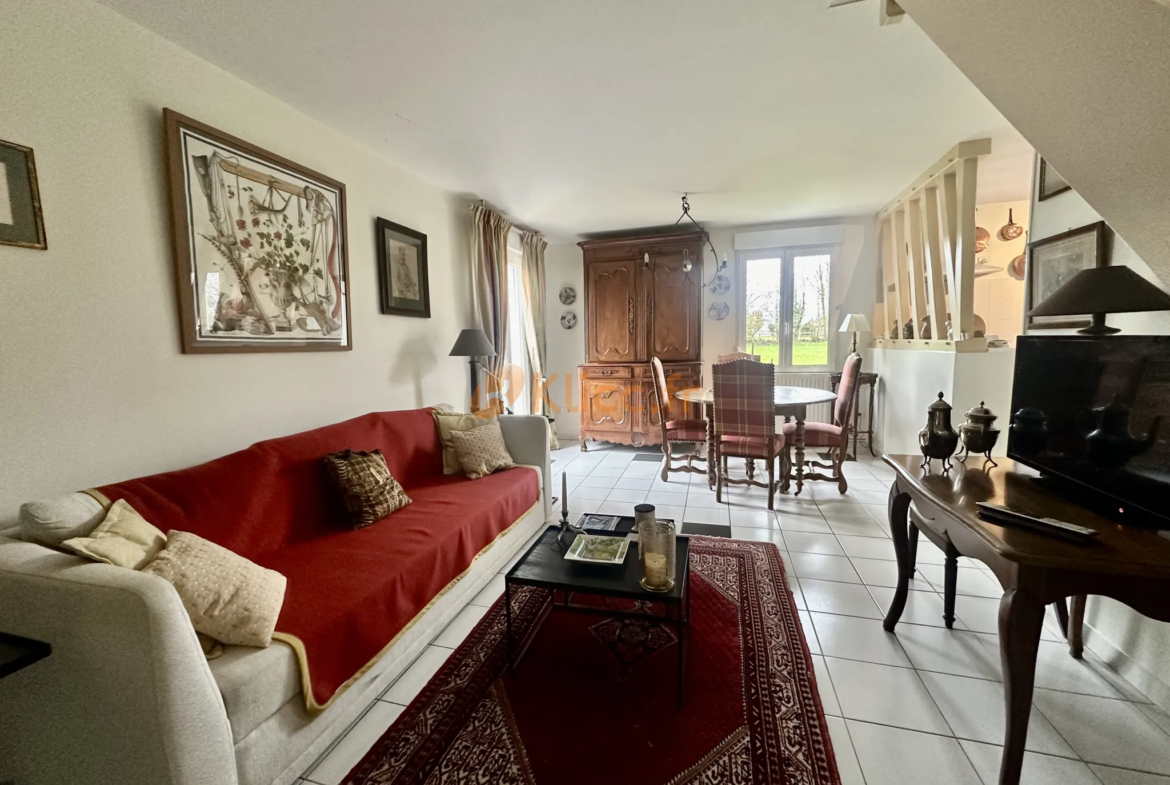 Maison de bord de mer à Dieppe avec jardin, à vendre 