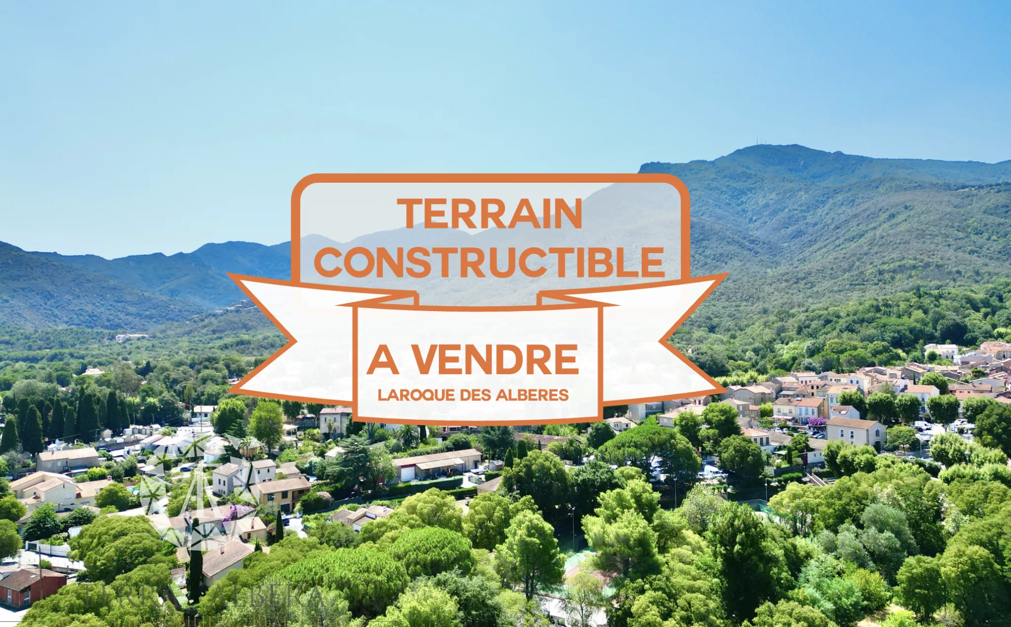 Terrain constructible de 430 m² à Laroque-des-Albères 