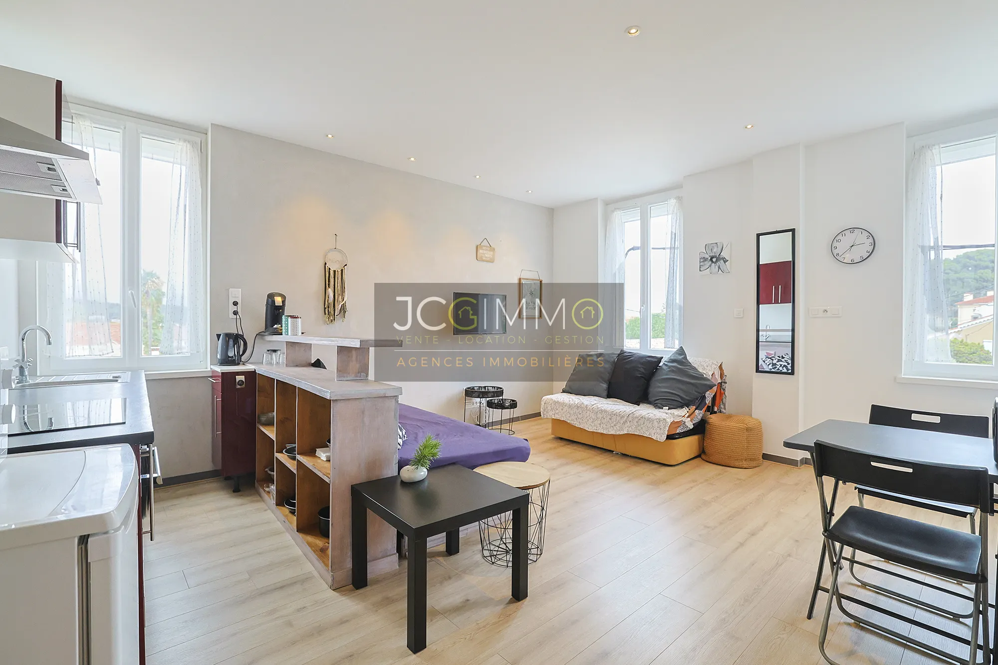 Studio lumineux de 25 m² à vendre aux Sablettes, La Seyne-sur-Mer 