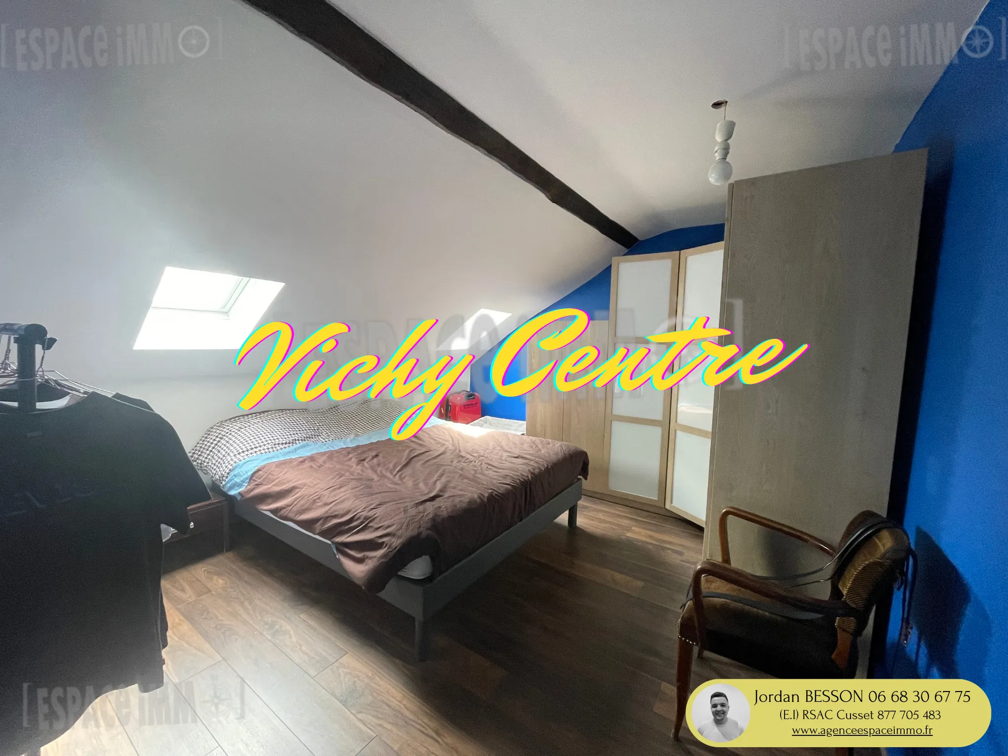 Vente Appartement T3 Duplex Spacieux à Vichy Centre 