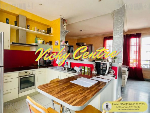 Vente Appartement T3 Duplex Spacieux à Vichy Centre