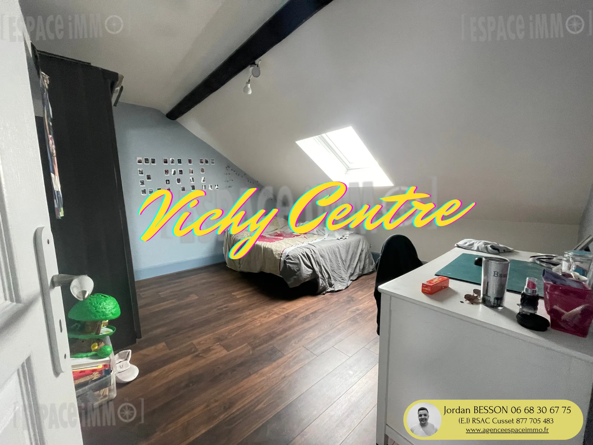 Vente Appartement T3 Duplex Spacieux à Vichy Centre 