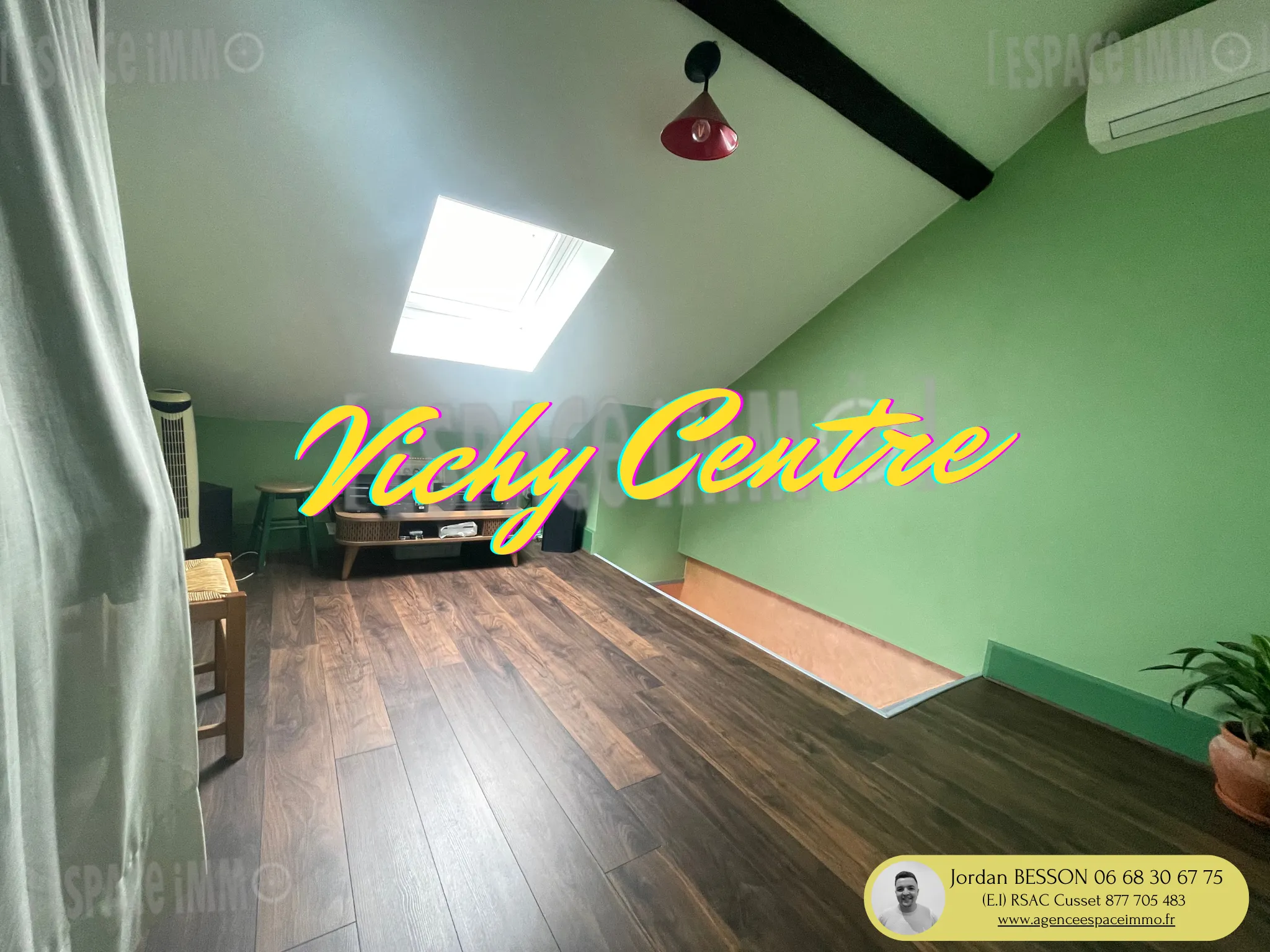 Vente Appartement T3 Duplex Spacieux à Vichy Centre 