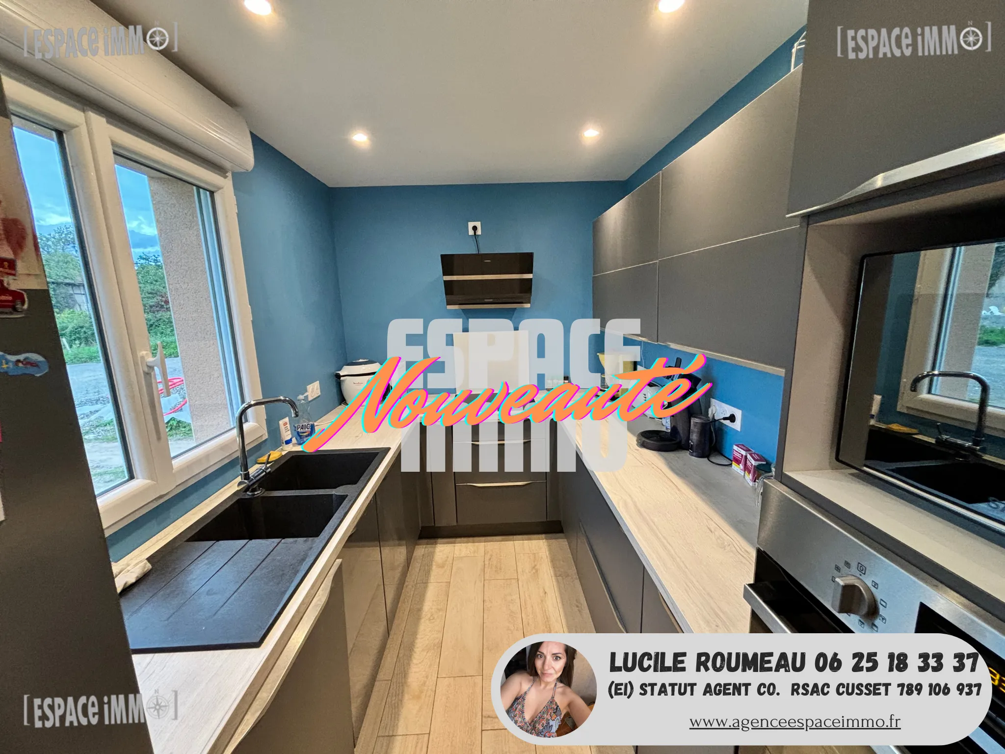 Maison de plain-pied à vendre à Cusset - 84 m², 3 chambres 