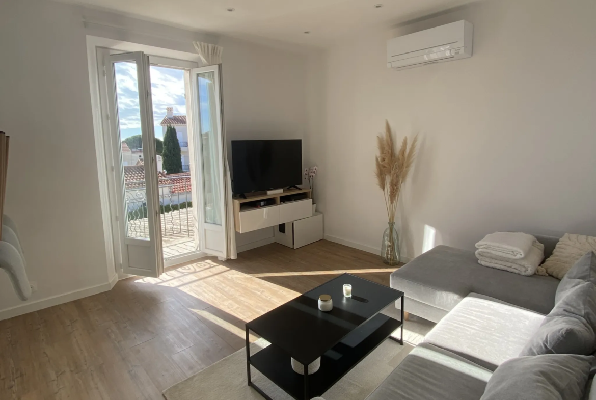 À vendre : Appartement T2 rénové de 40 m² à Bandol 