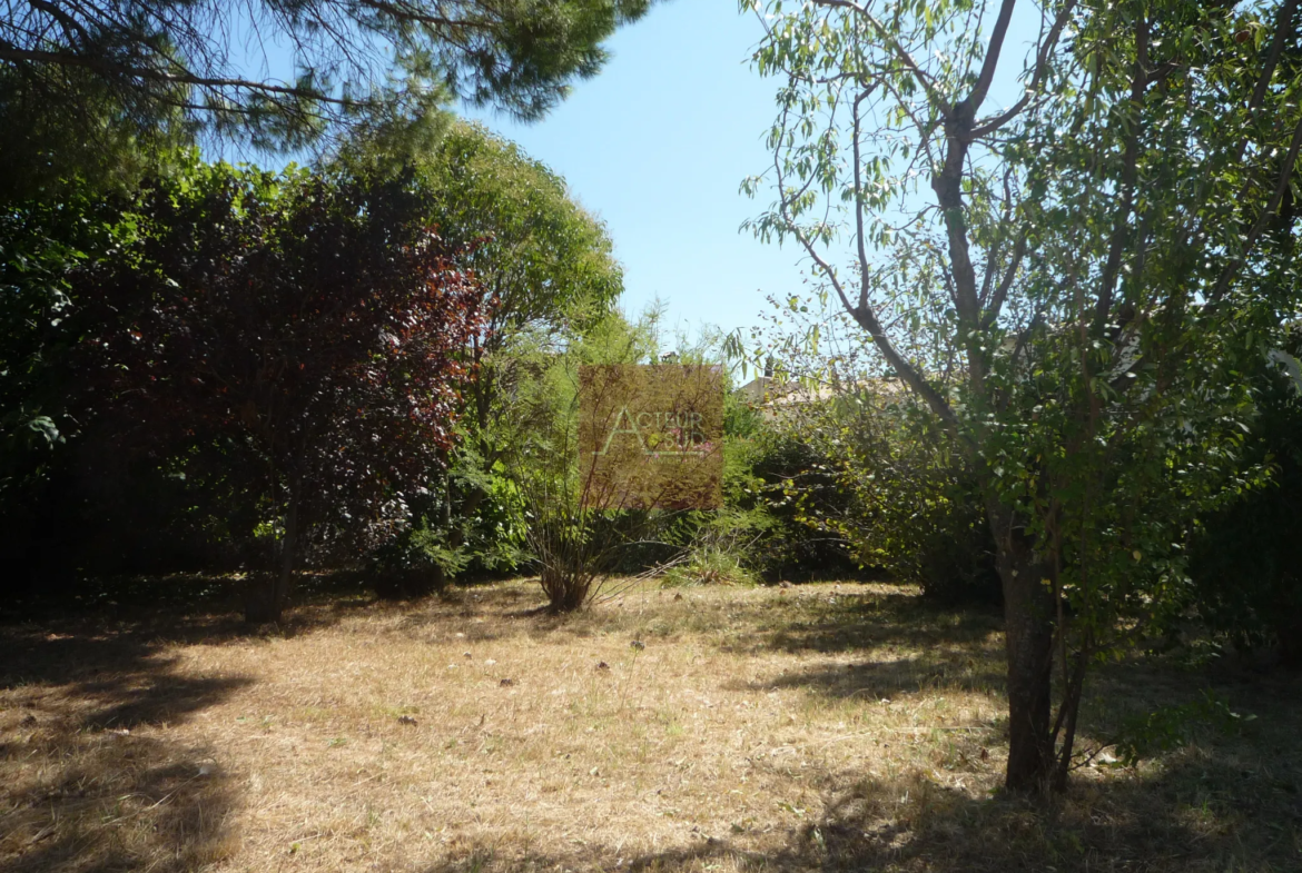 Terrain à bâtir de 490 m² à 10 min de Montpellier ouest 