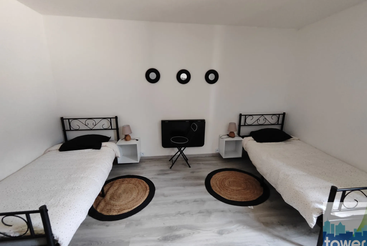 Appartement T2 rénové de 50 m² à Narbonne 