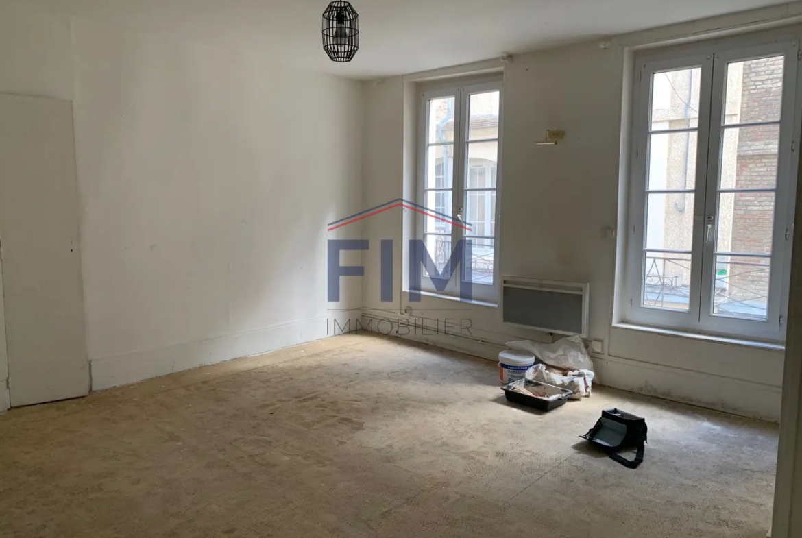 Bel Appartement F3 à Dieppe, Centre Ville 