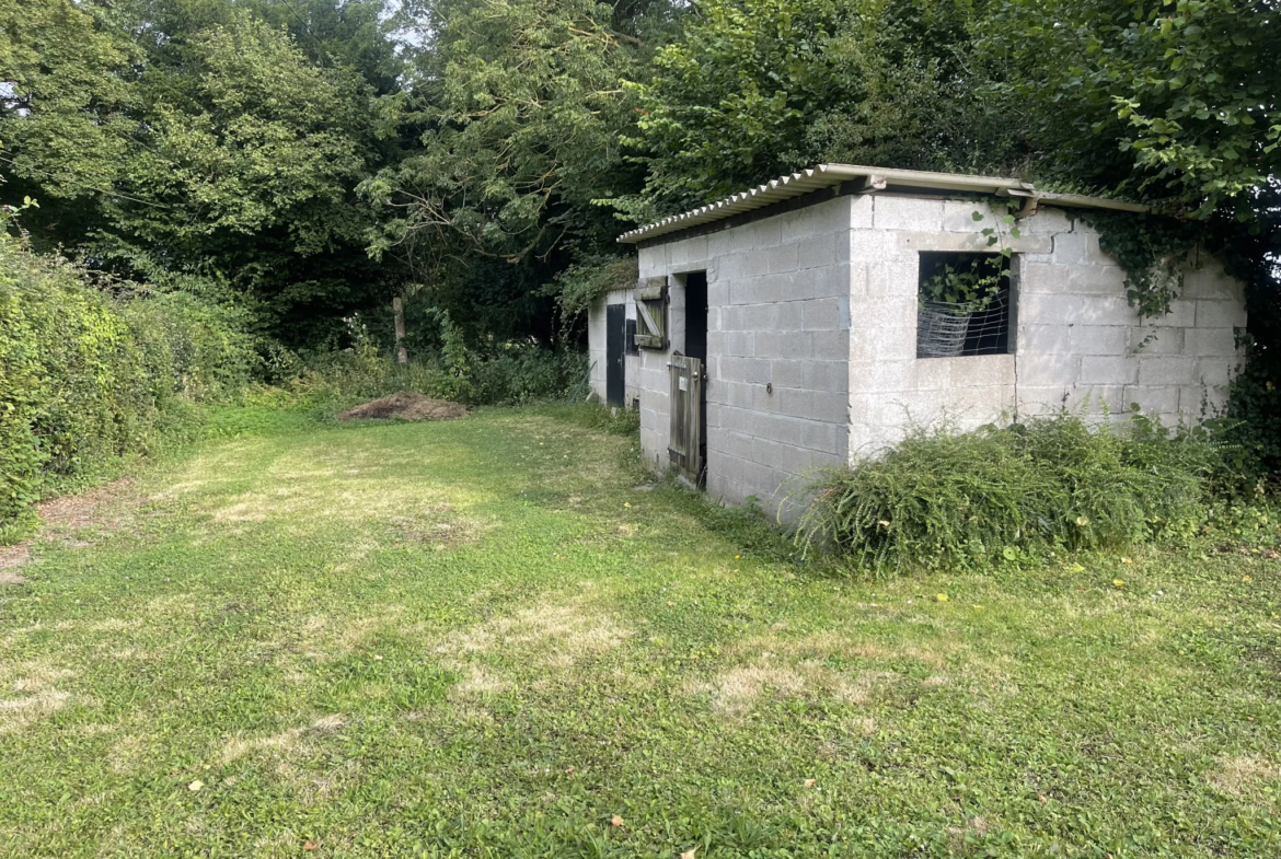 Maison de type longère au calme à Montviette 