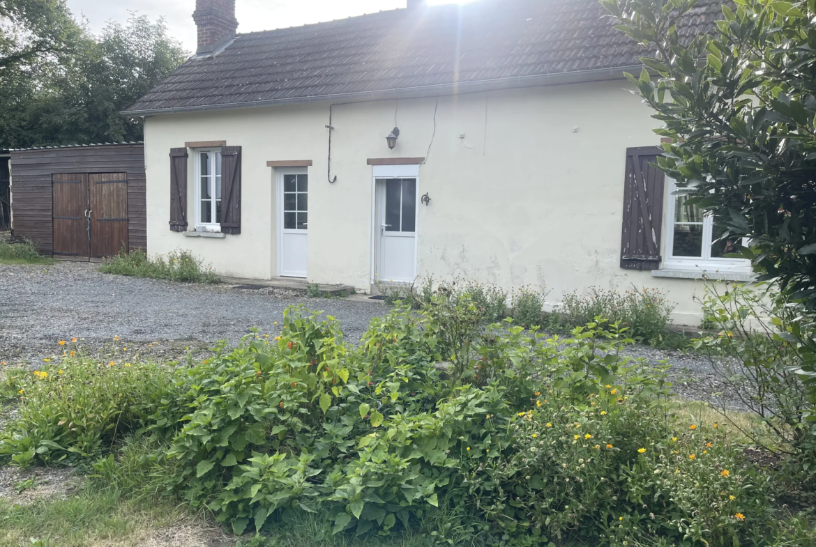 Maison de type longère au calme à Montviette 