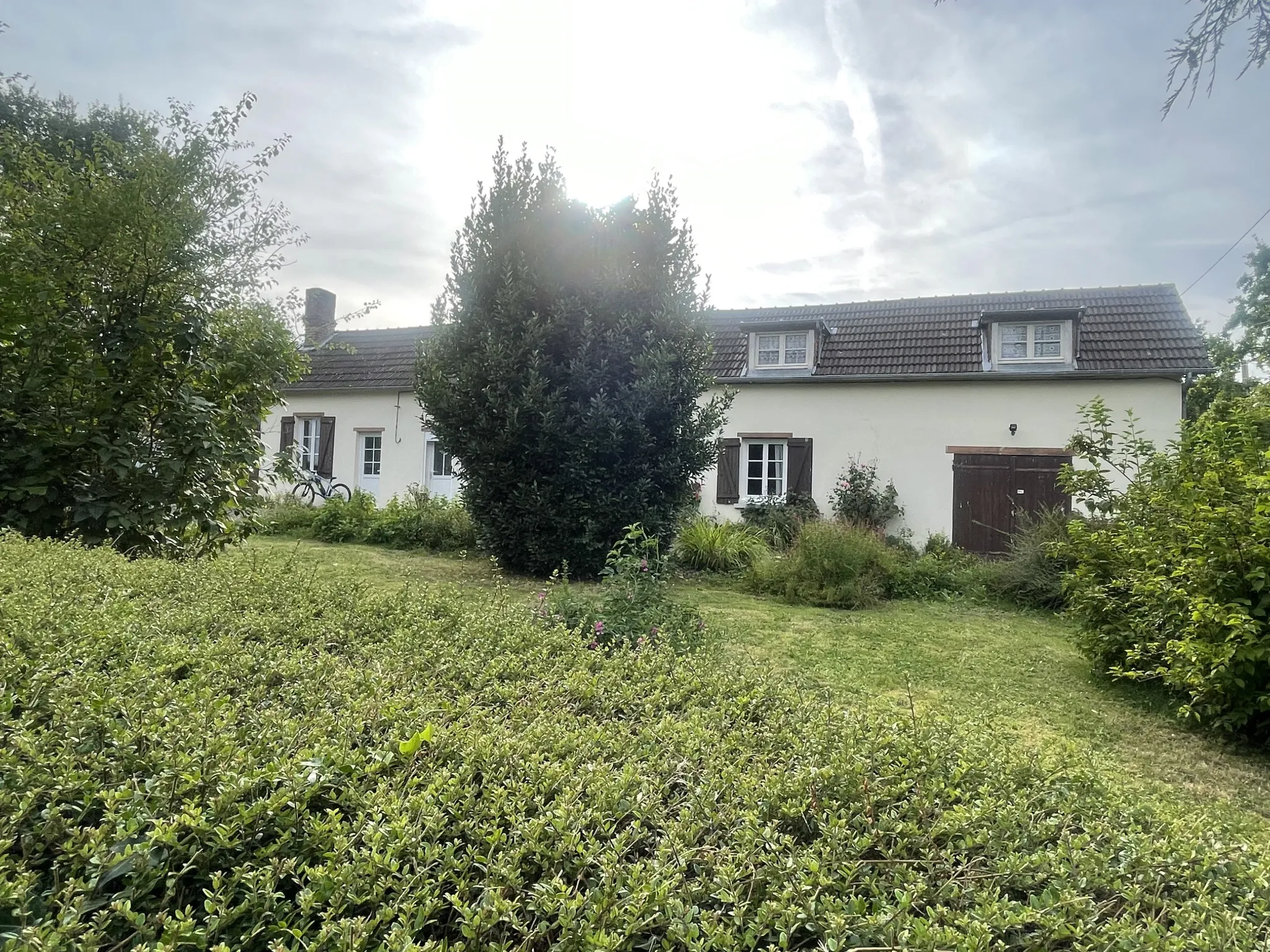 Maison de type longère au calme à Montviette 