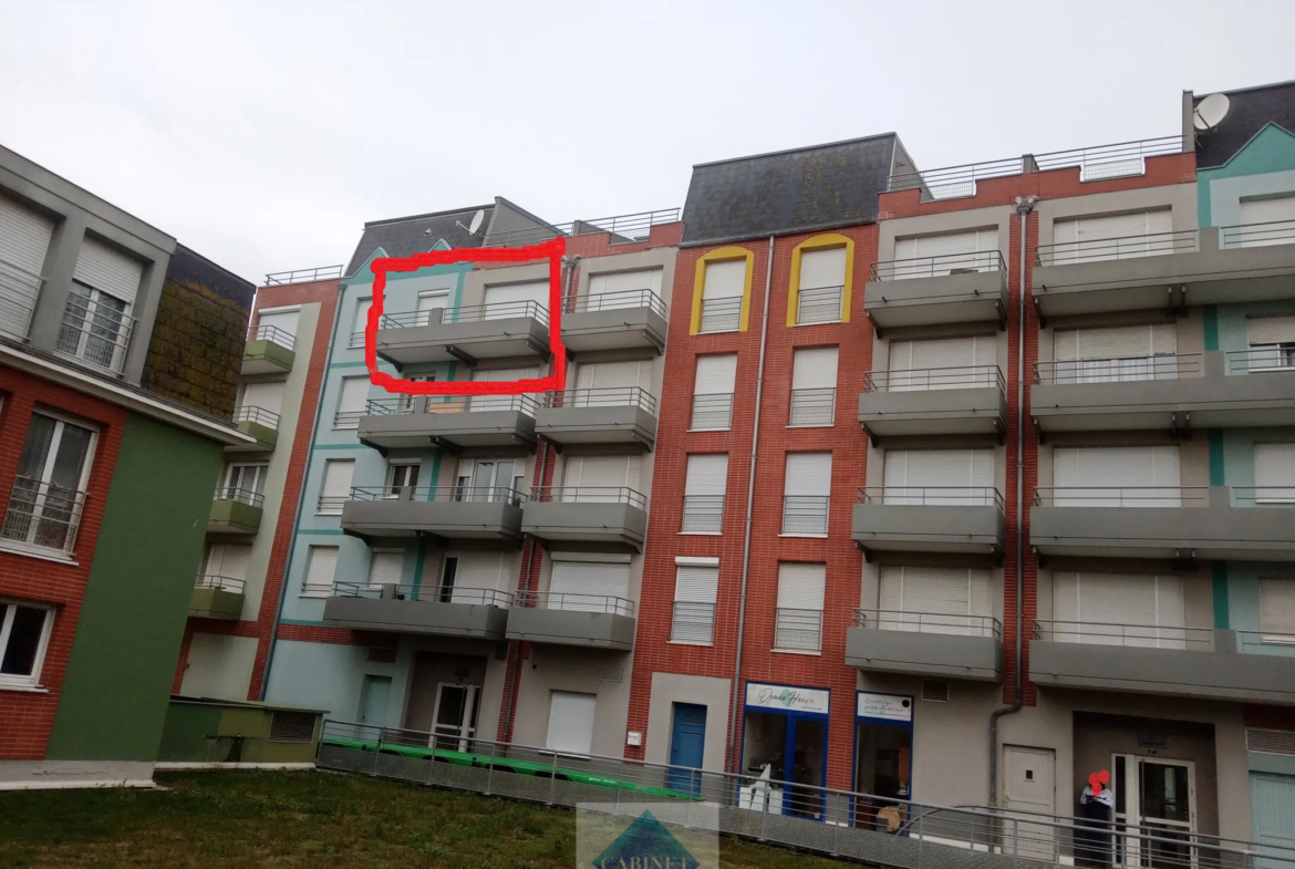 À vendre : Studio de 25 m² à Mers les Bains avec balcon 