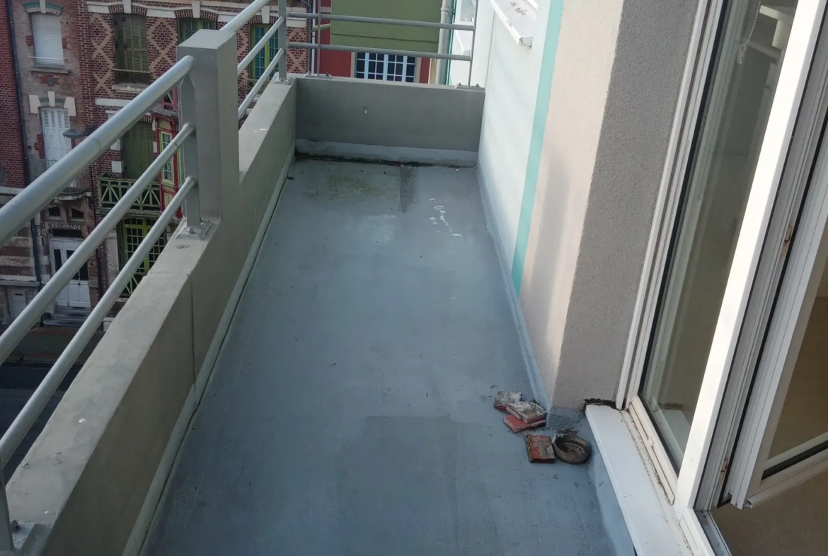 À vendre : Studio de 25 m² à Mers les Bains avec balcon 