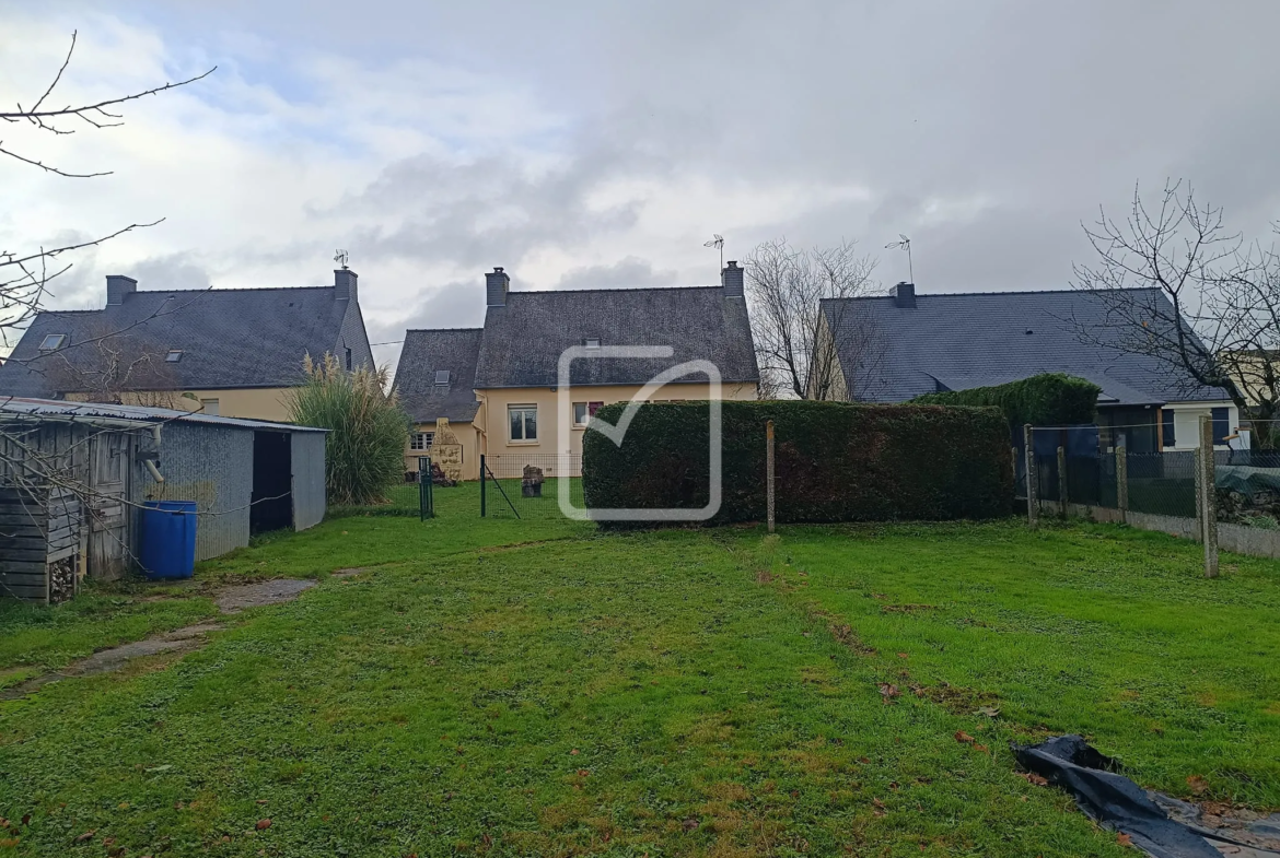 Maison individuelle à Mauron - 125 m² avec 4 chambres et jardin 