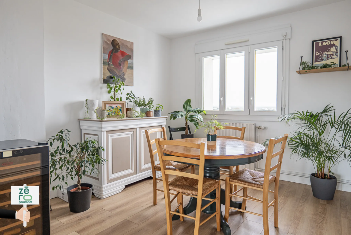 Appartement lumineux à Nantes, Quartier Doulon, 2 chambres 