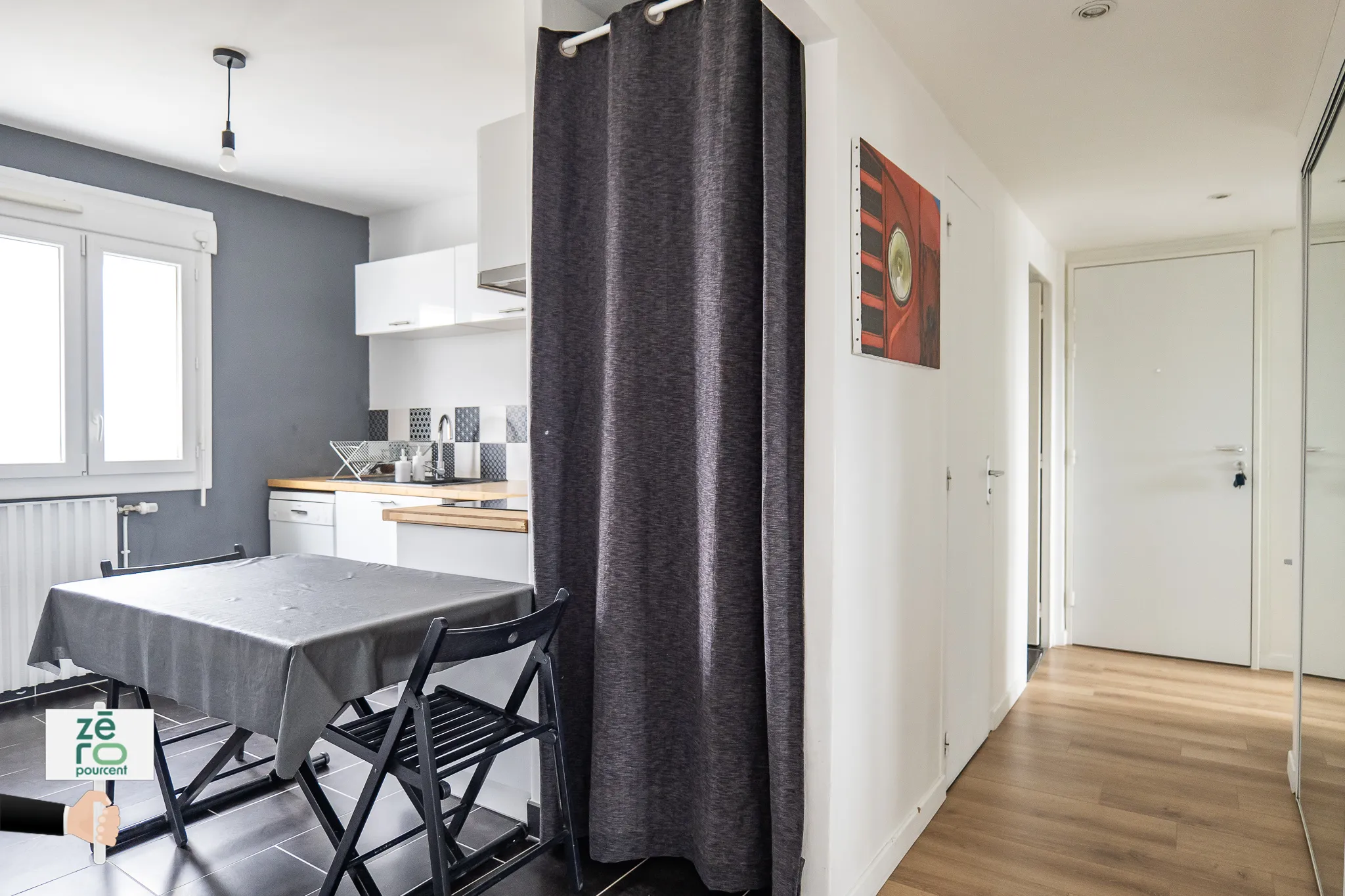 Appartement lumineux à Nantes, Quartier Doulon, 2 chambres 