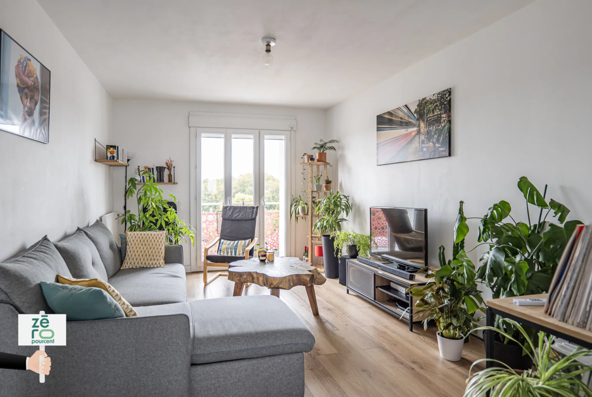 Appartement lumineux à Nantes, Quartier Doulon, 2 chambres 