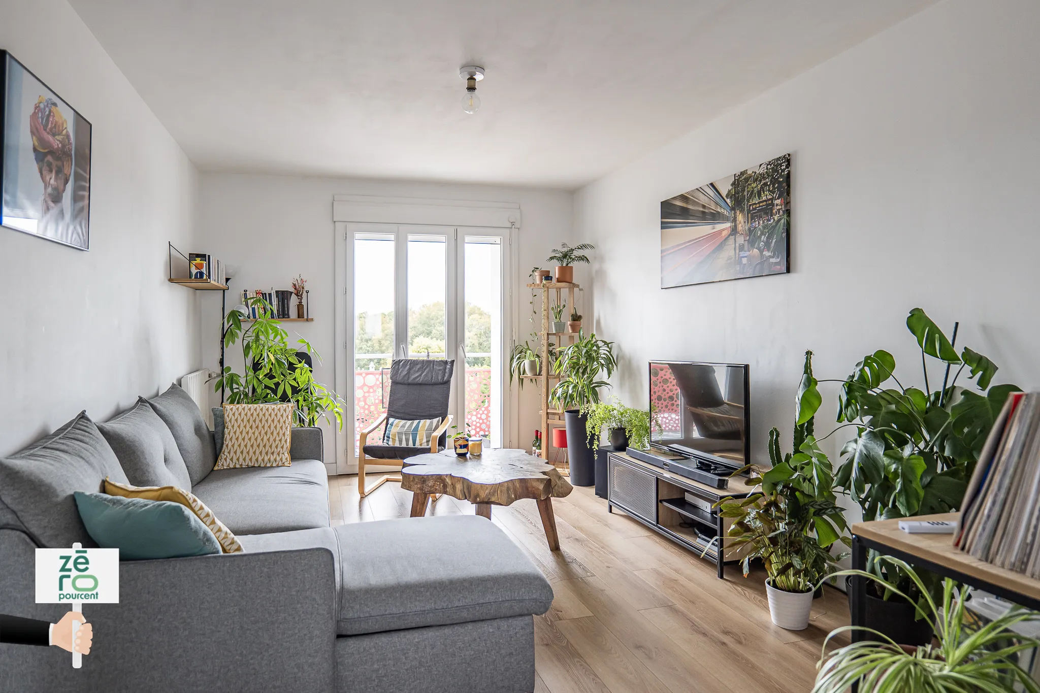 Appartement lumineux à Nantes, Quartier Doulon, 2 chambres 