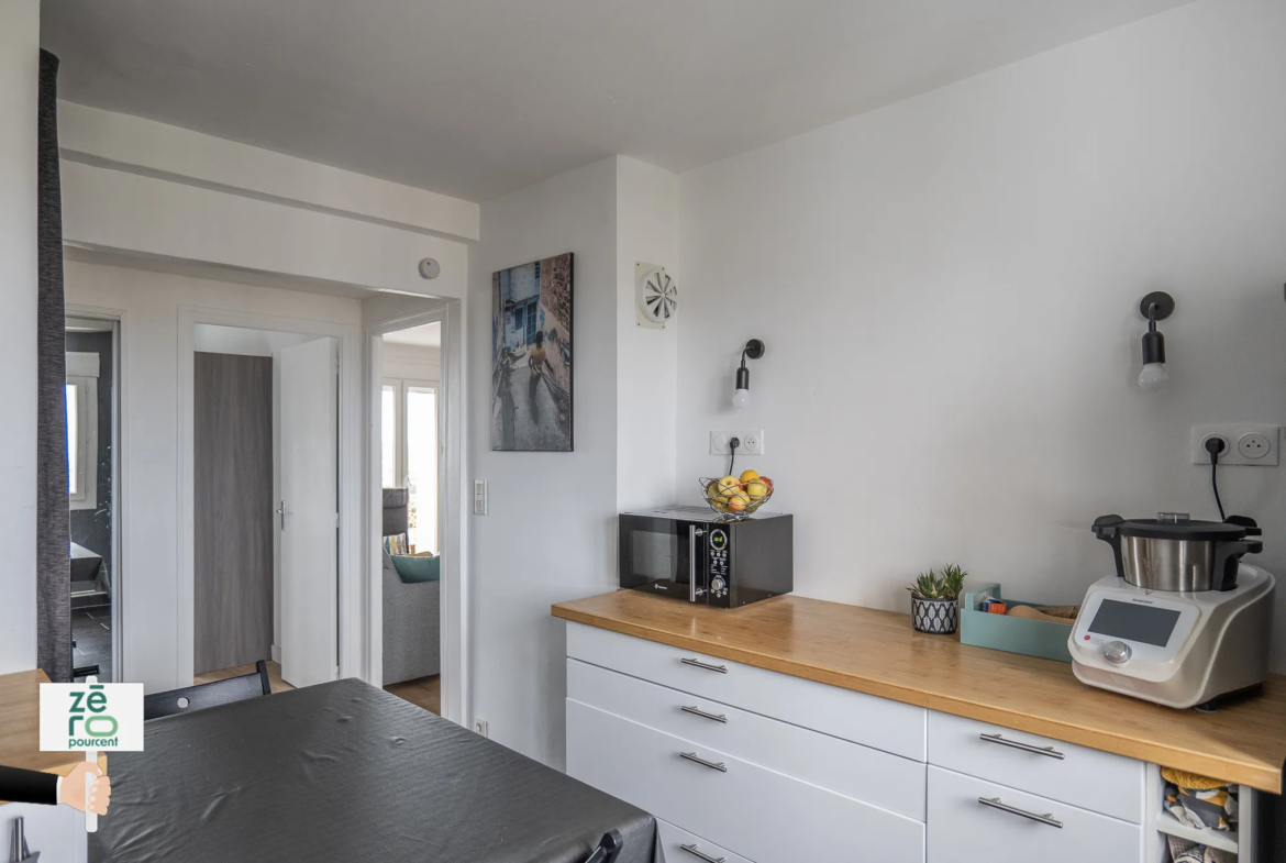 Appartement lumineux à Nantes, Quartier Doulon, 2 chambres 