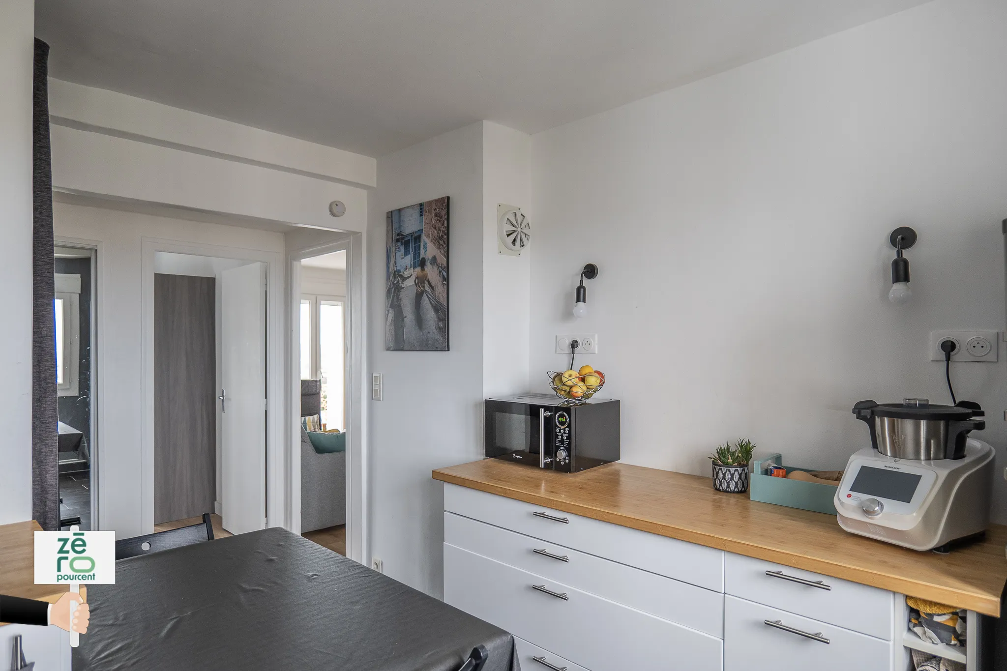 Appartement lumineux à Nantes, Quartier Doulon, 2 chambres 