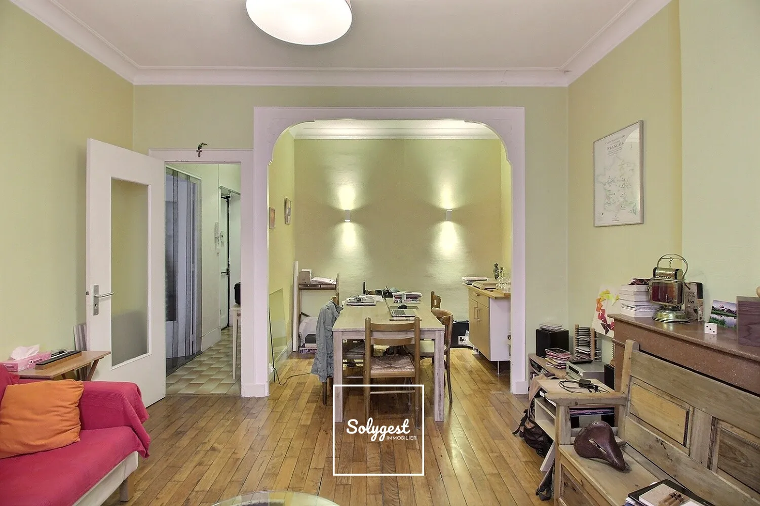 Vente d'un appartement 2 pièces 53,50 m² à Lyon 3e 