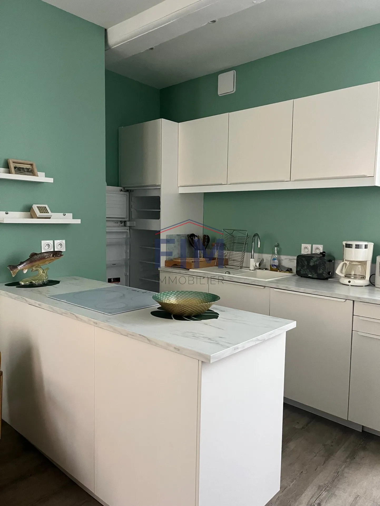 Appartement F2 à vendre meublé en hyper centre de Dieppe 