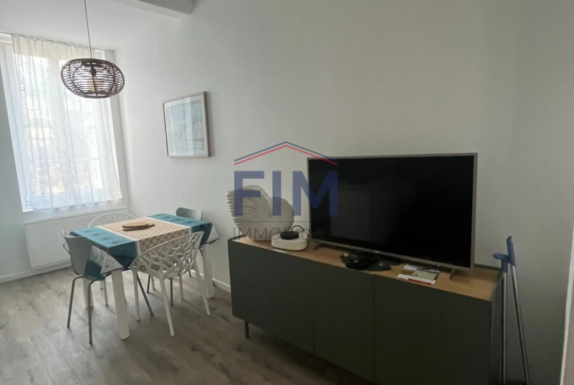 Appartement F2 à vendre meublé en hyper centre de Dieppe 