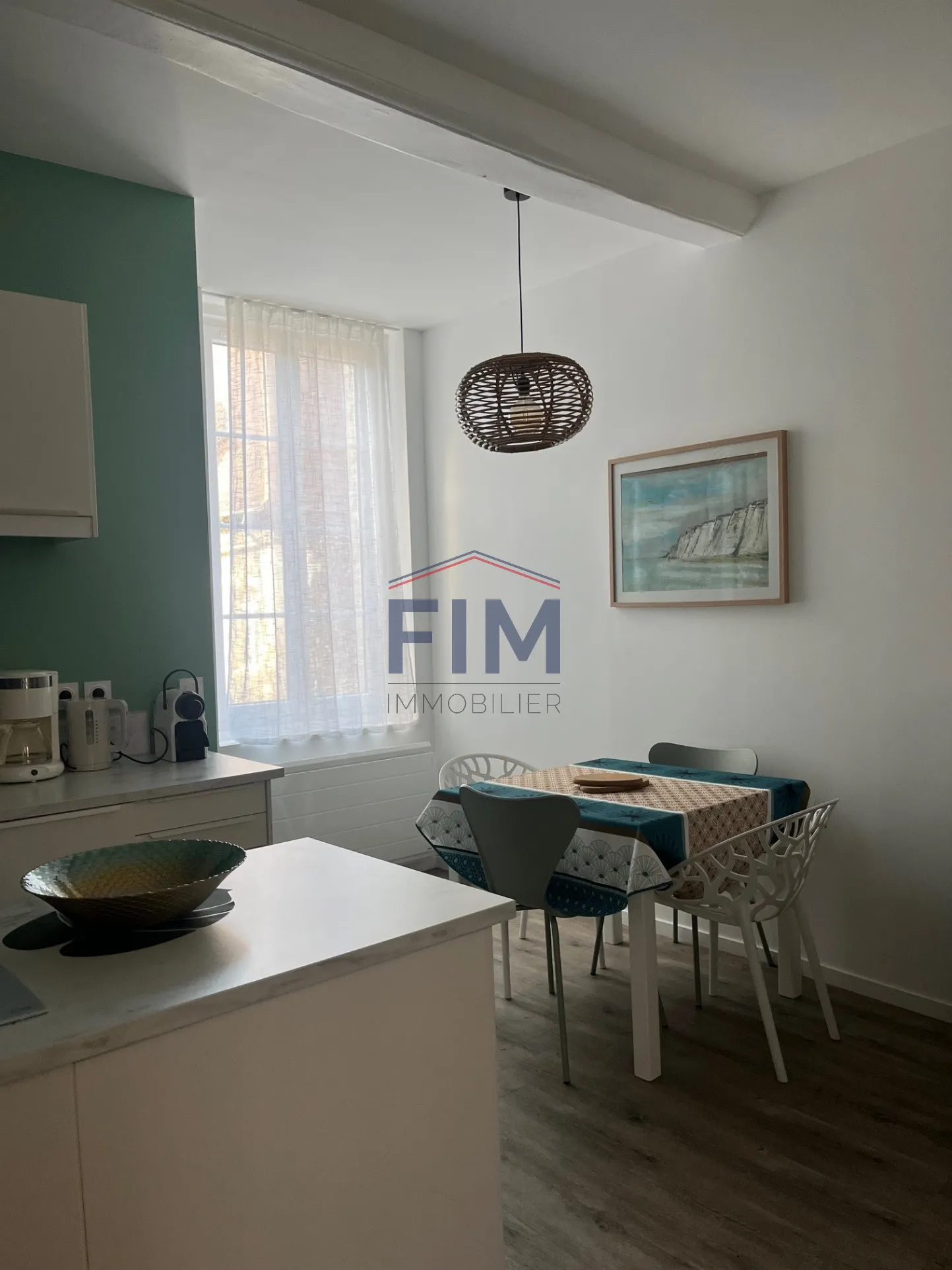 Appartement F2 à vendre meublé en hyper centre de Dieppe 