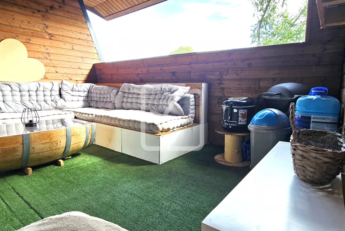 Appartement 5 pièces de 108 m² avec terrasse à Lannoy 