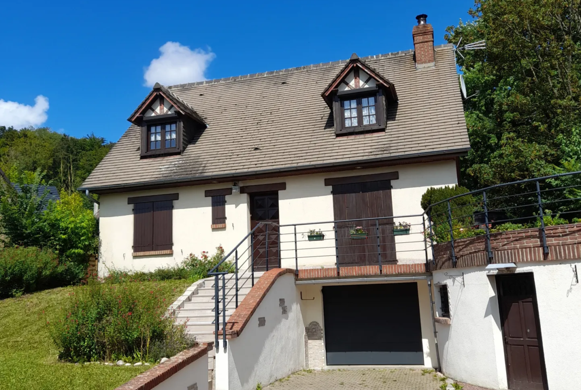 À vendre : Villa spacieuse à Envermeu, 4 chambres, jardin et terrasse 