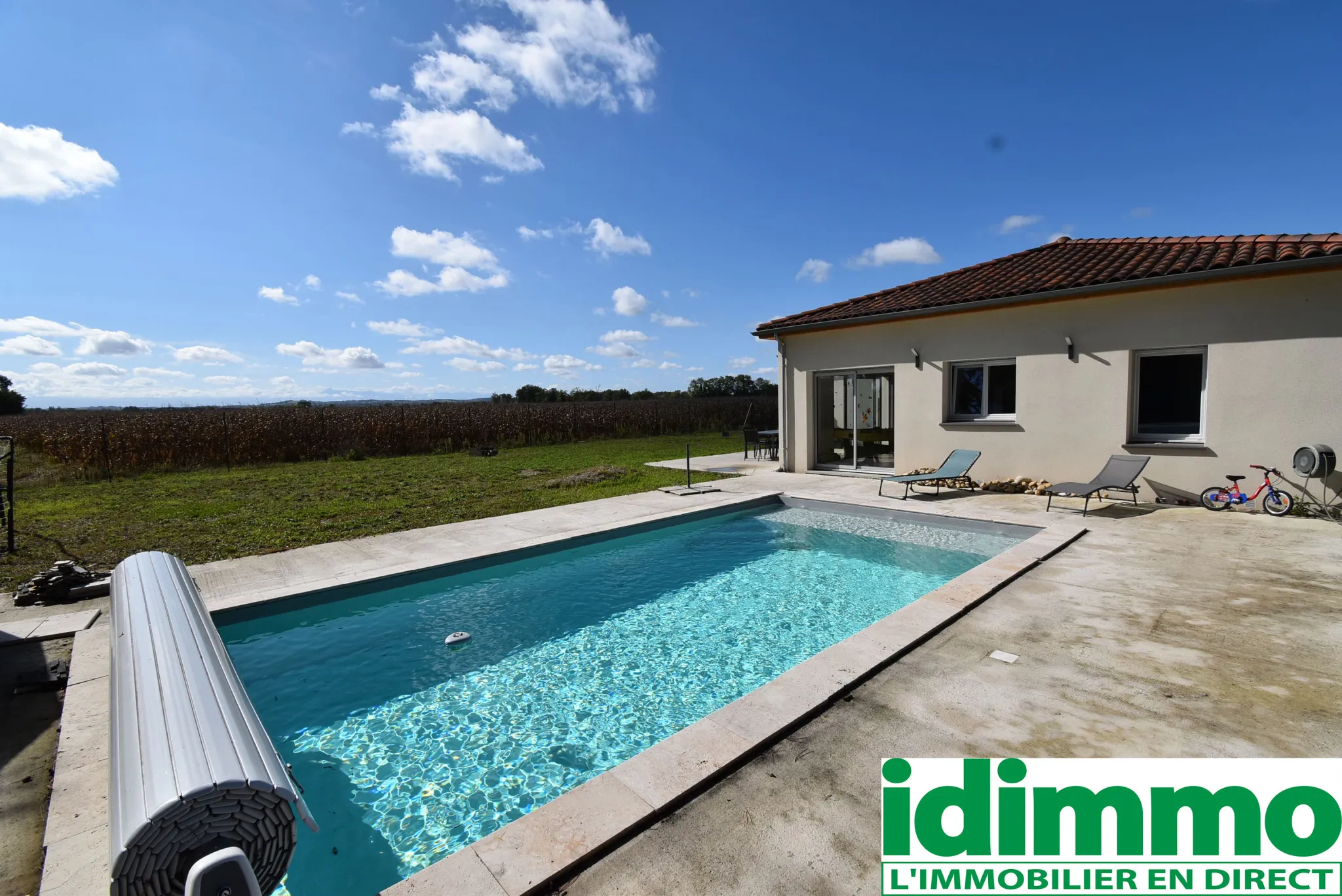 Maison à vendre à Calmont - 5 pièces, 110 m2 avec piscine 