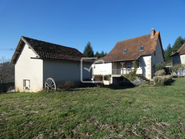 Charmante maison typique à vendre dans le Lot