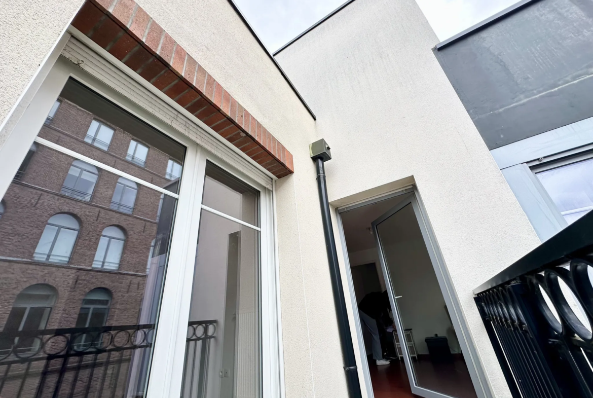 Vente Appartement 2 Chambres avec Balcon à Vieux Lille 