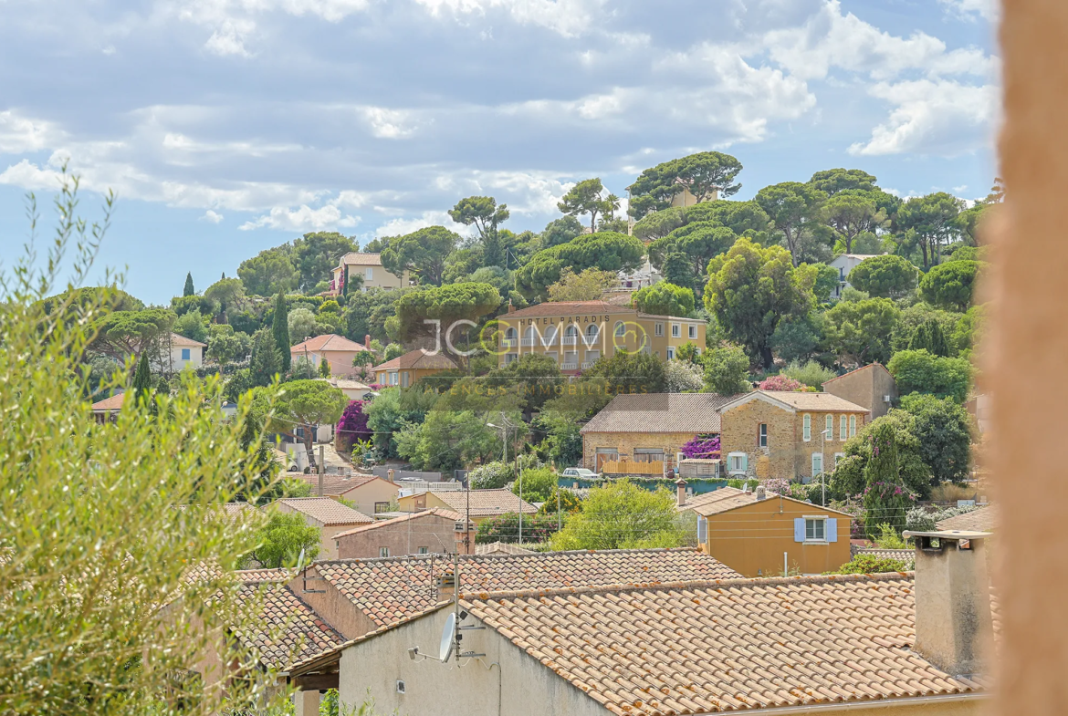 Appartement T2 de 38,01 m² avec terrasse et vue dégagée à Bormes-les-Mimosas 