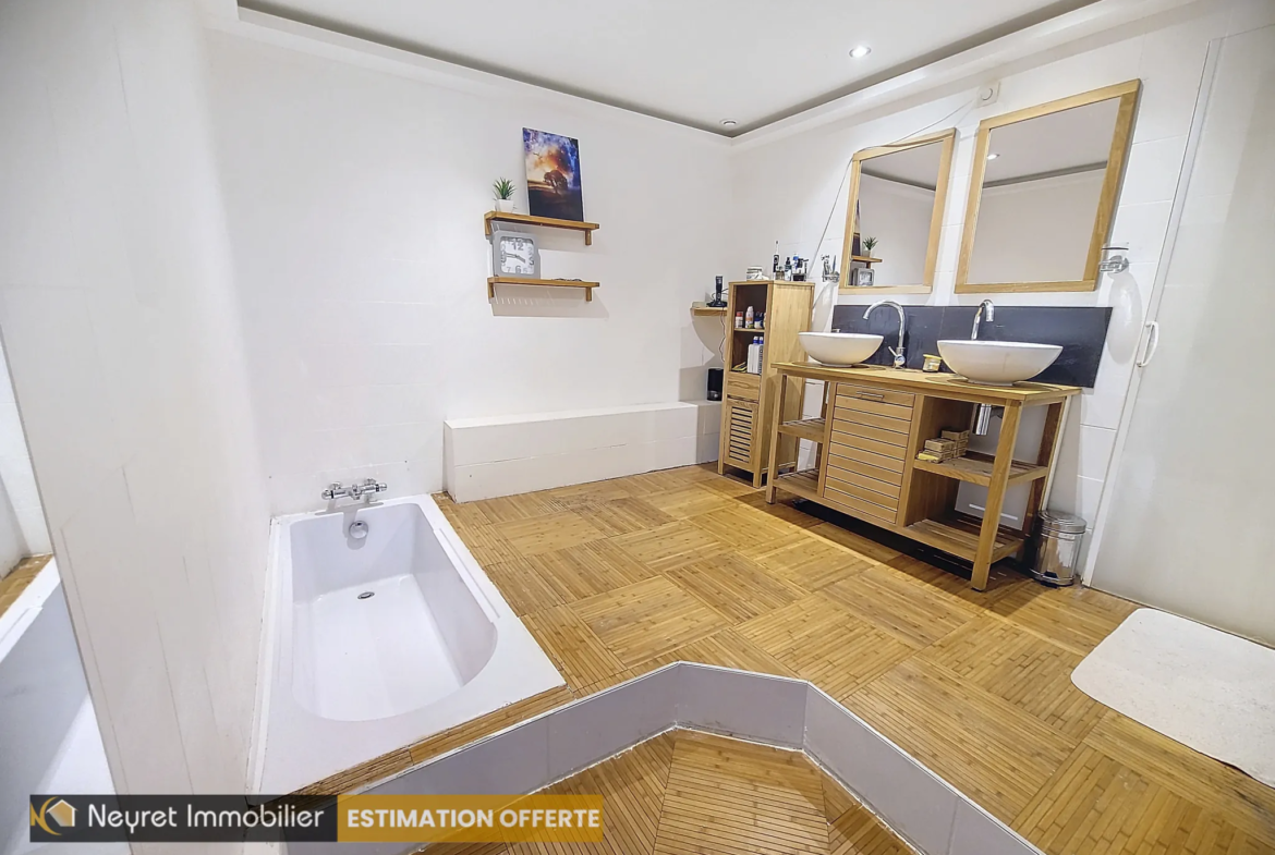 À vendre : Appartement T2 Bis de 75 m² à Vernaison, lumineux et rénové 