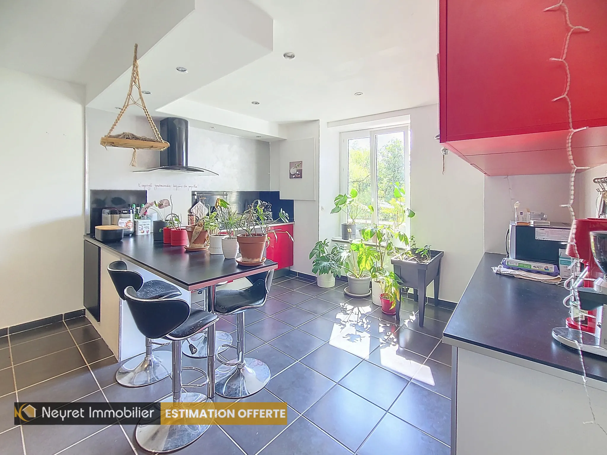 À vendre : Appartement T2 Bis de 75 m² à Vernaison, lumineux et rénové 