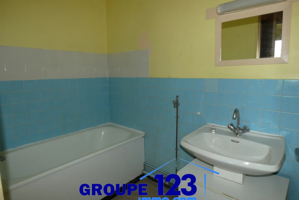 À vendre : Appartement de type 3 à rafraîchir à Migennes 