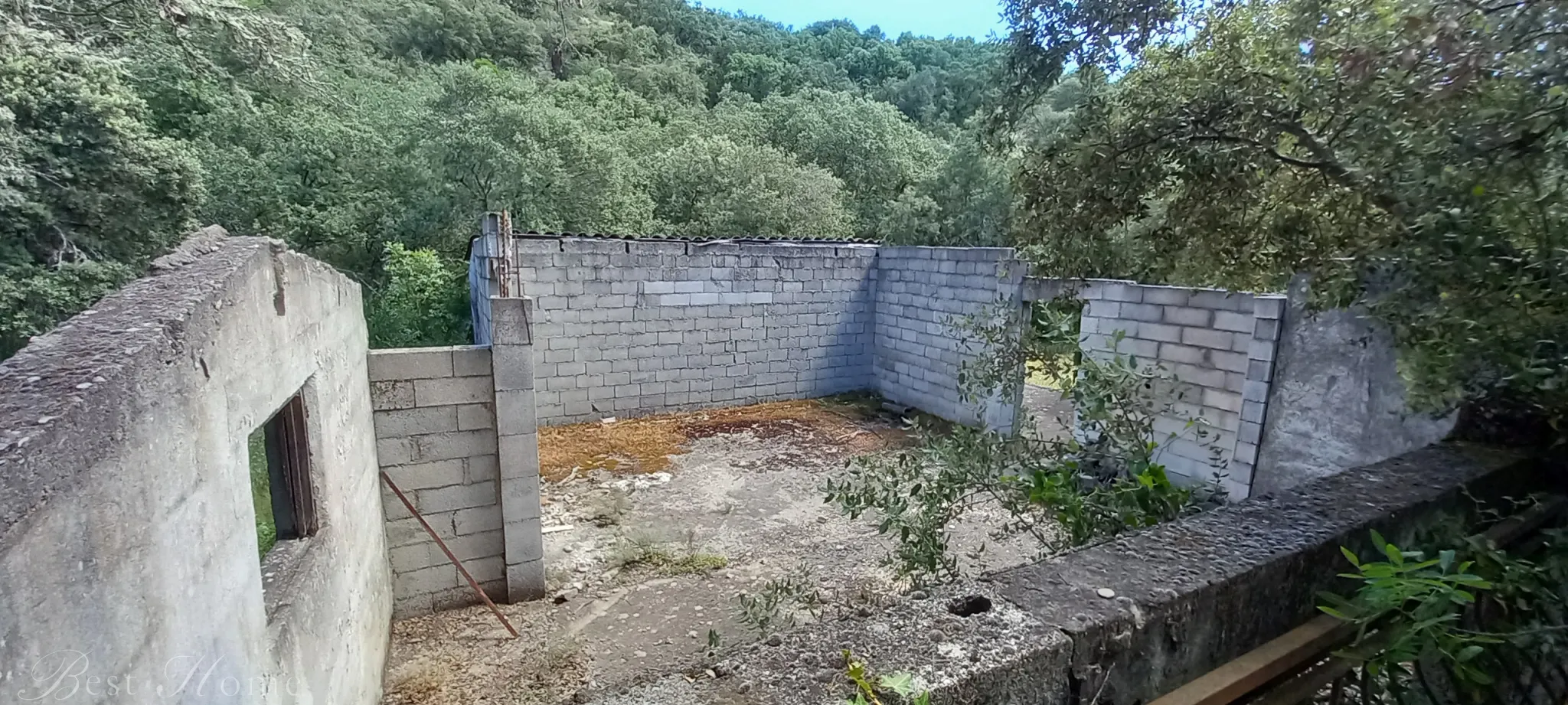 Terrain de loisirs à vendre entre Uzès et Saint Maximin 