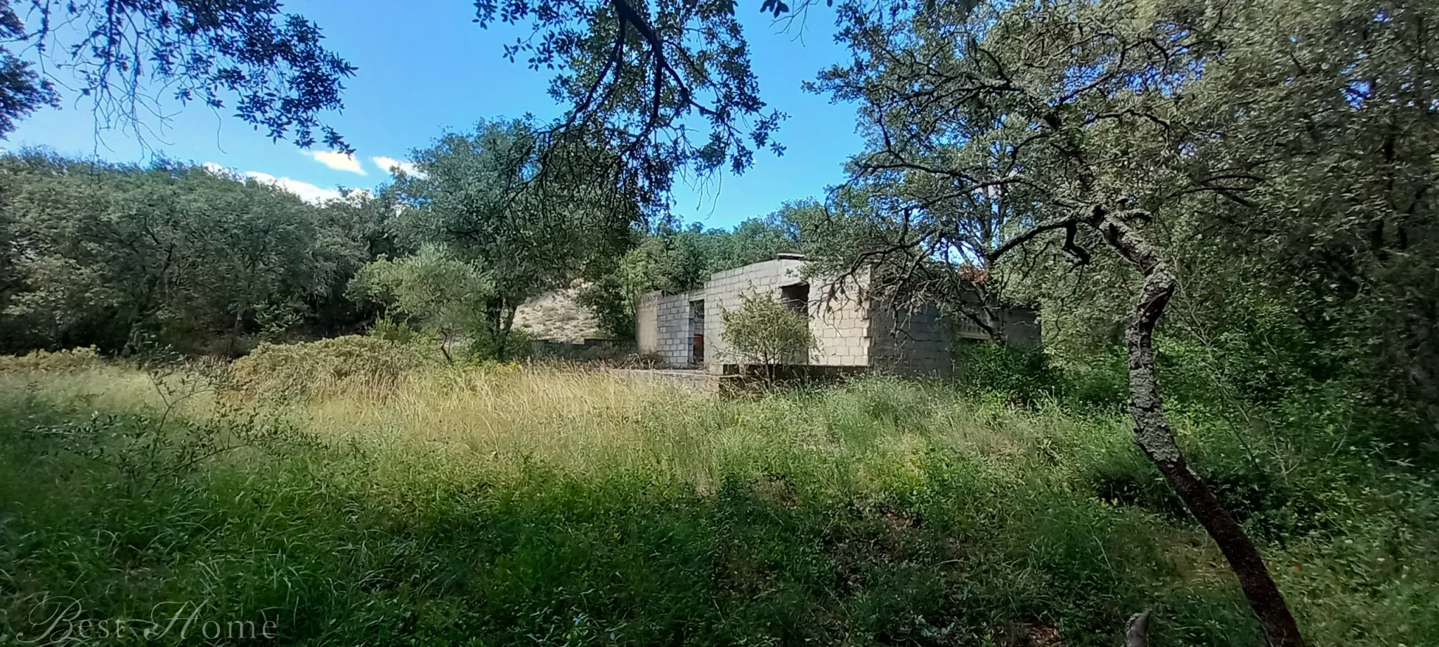 Terrain de loisirs à vendre entre Uzès et Saint Maximin 