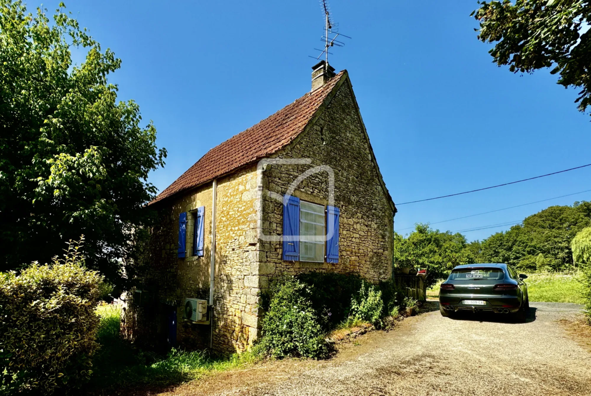 Maison 3 chambres en viager occupé à Degagnac avec grange 