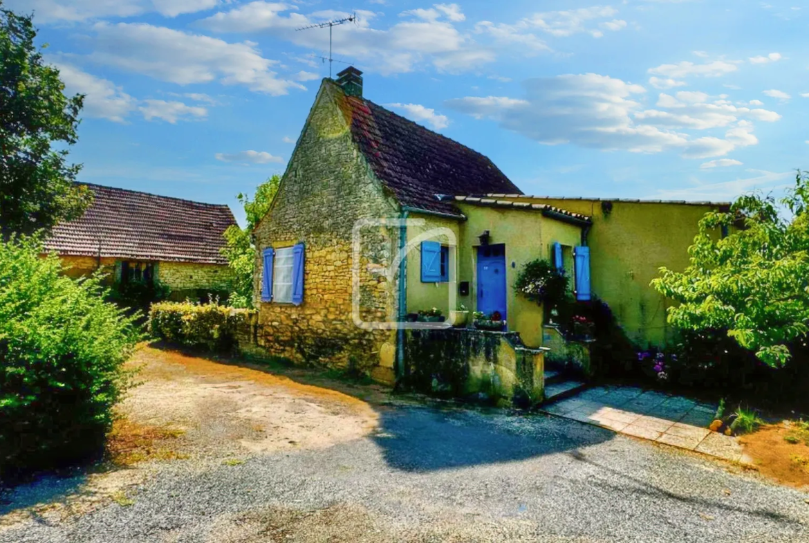 Maison 3 chambres en viager occupé à Degagnac avec grange 