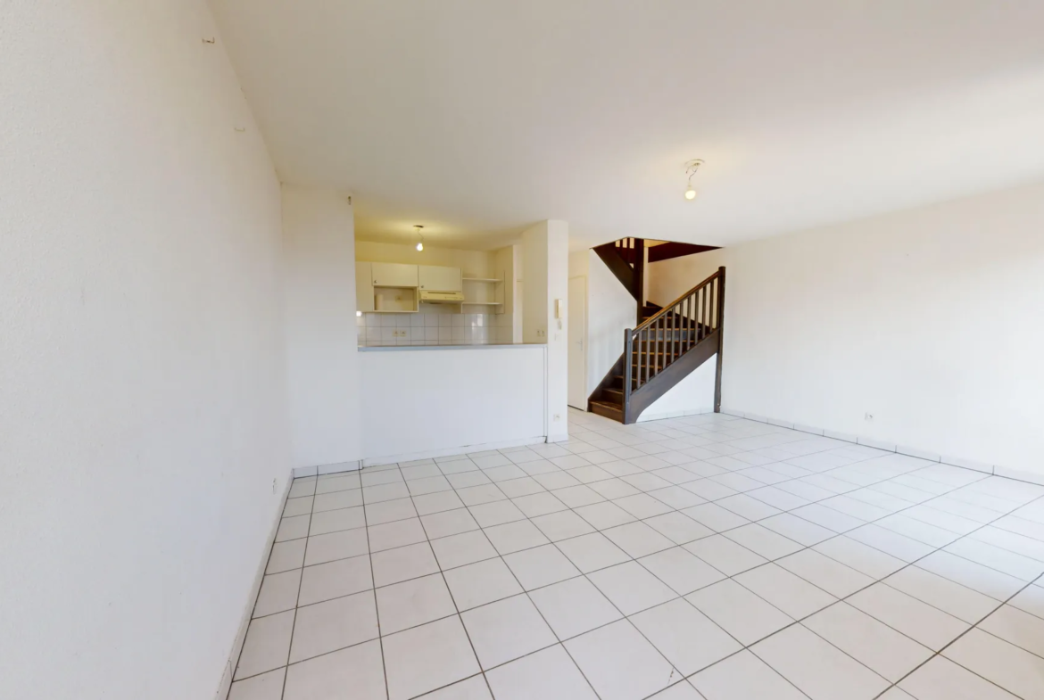 À vendre : Appartement T3 Duplex de 60m2 à Fontaine-Lestang 